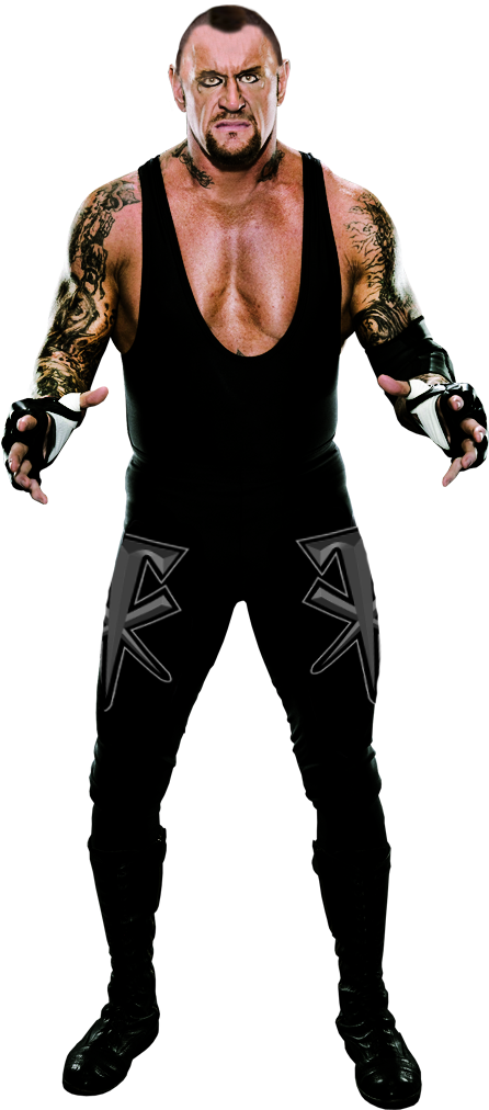 Undertaker Wrestling Superstar Pose PNG
