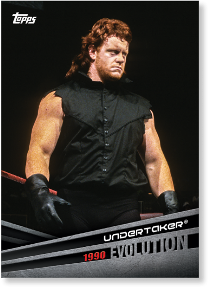 Undertaker1990 Evolution Topps Card PNG