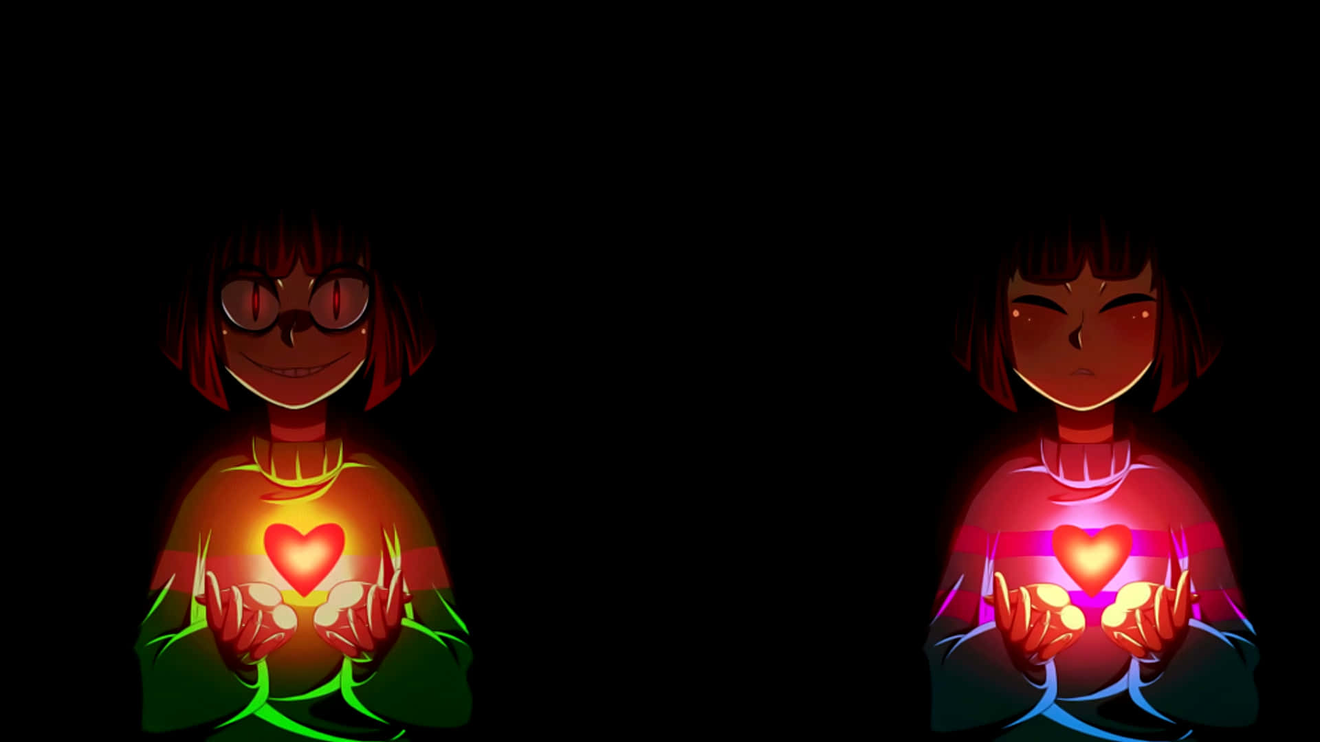 "Adventures Await: Frisk is Ready to Take On the Journey." Wallpaper