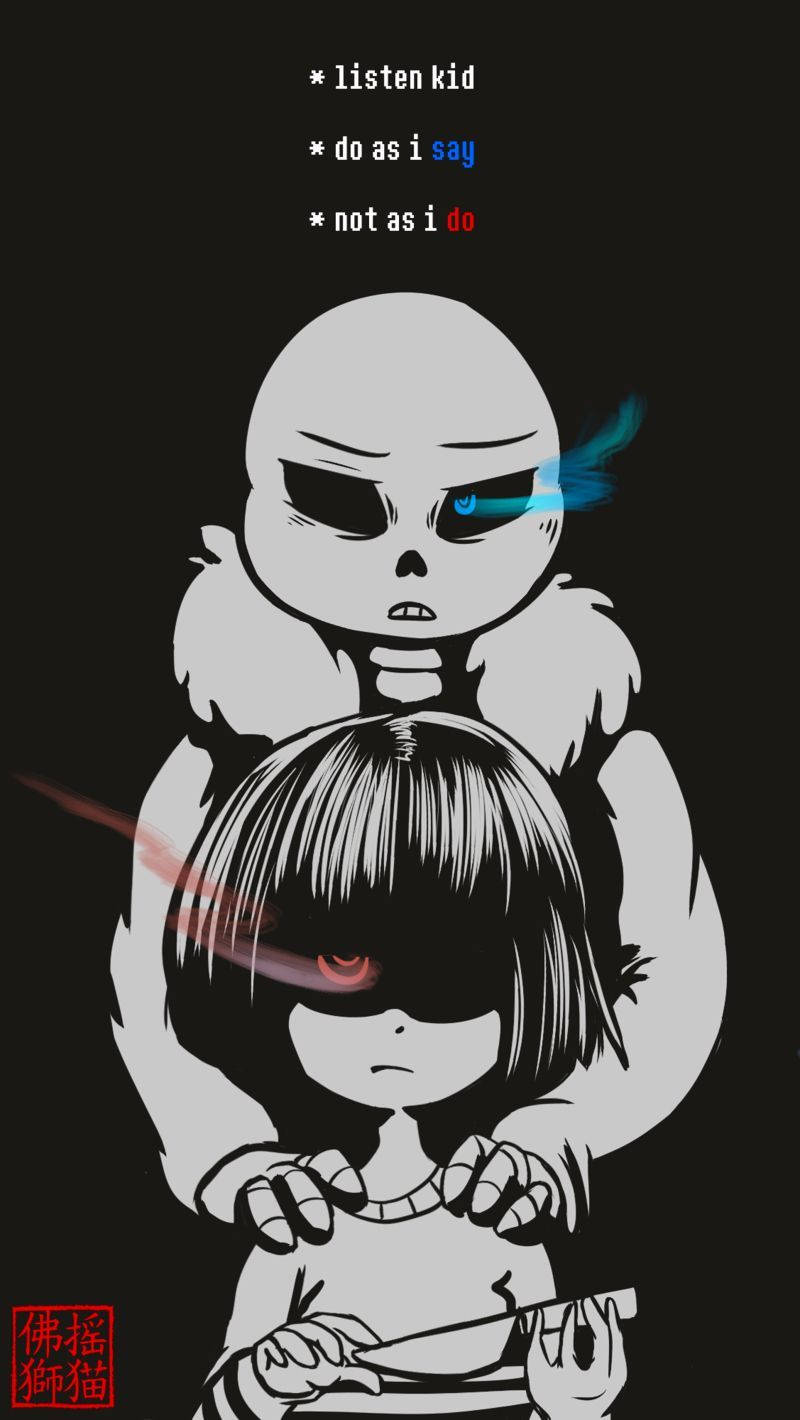 "Fritz and Sans in the Underworld" Wallpaper