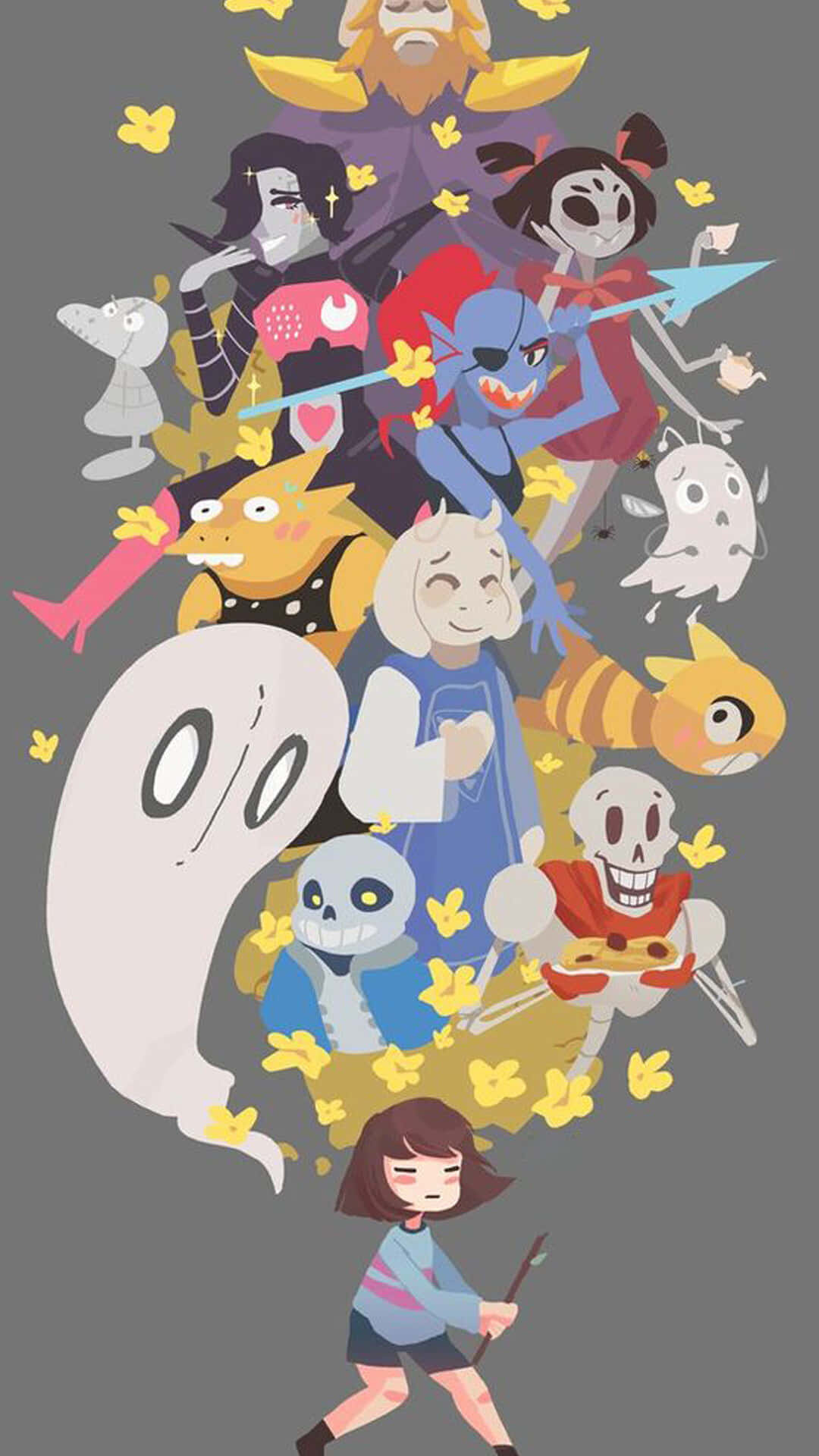 Let your Undertale adventures take you to new heights Wallpaper