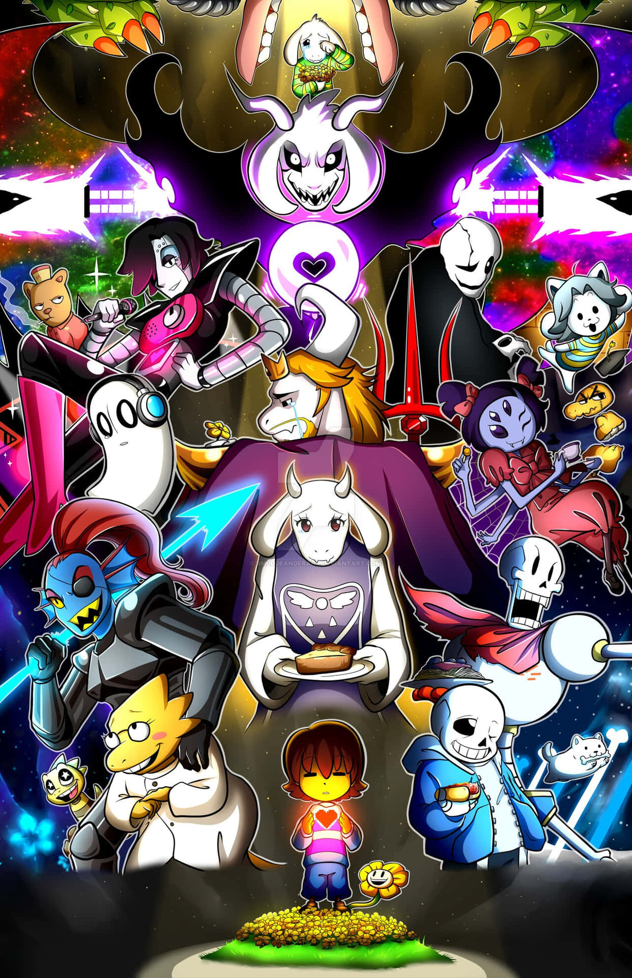 Unlock a world of adventure with the Undertale Phone Wallpaper