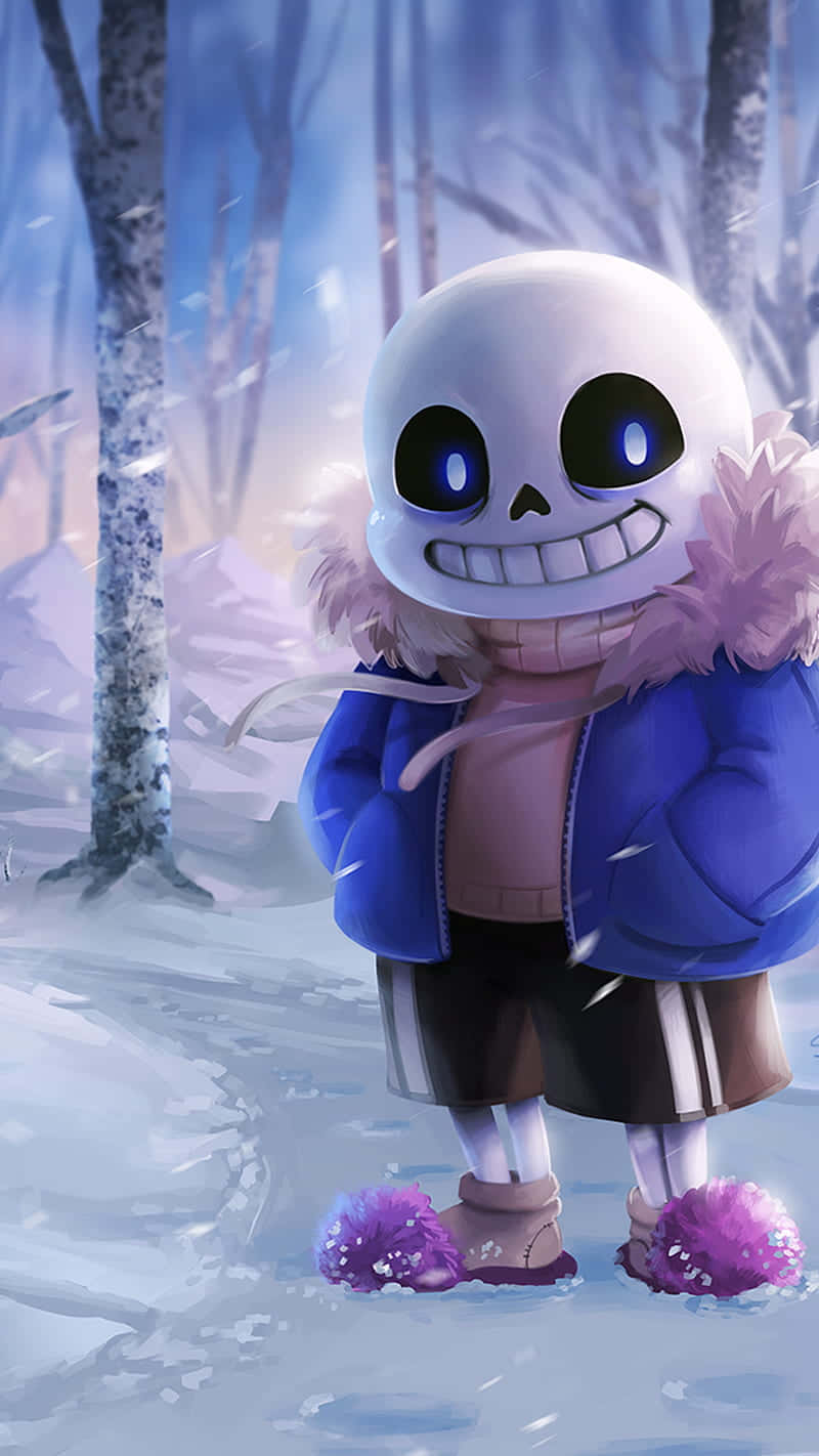 Feel the Power of Underworld with Undertale Phone Wallpaper