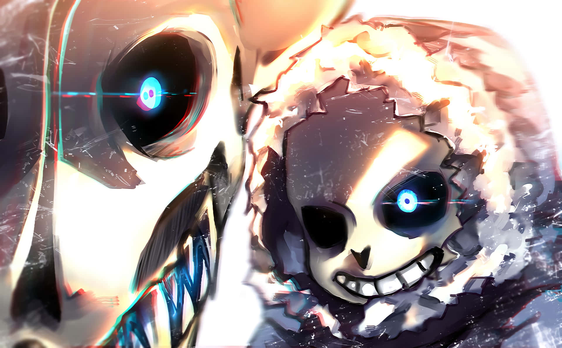 "Call it a dream or call it a nightmare, but no amount of planning could have prepared me for this moment." - Sans (Undertale) Wallpaper