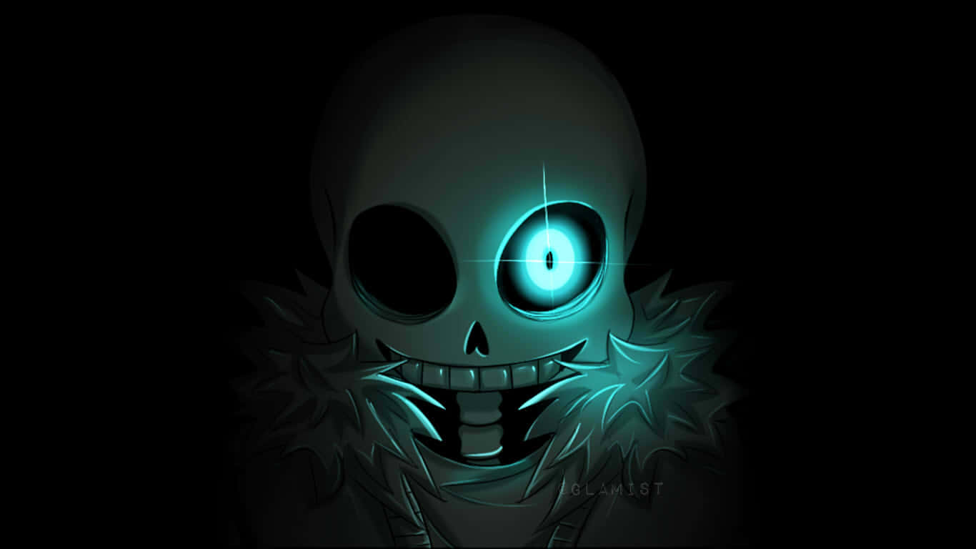 "The ever-calculating Undertale Sans" Wallpaper