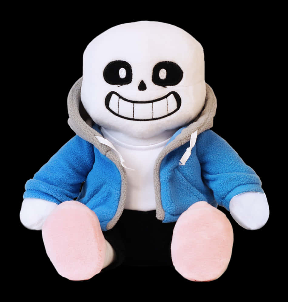 Undertale Sans Plush Toy PNG