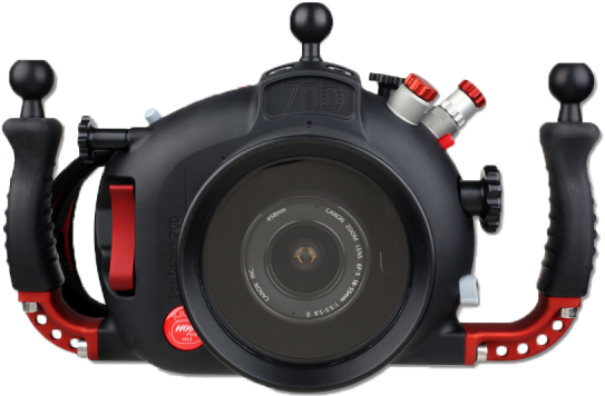 Underwater Camera Housing Canon70 D PNG