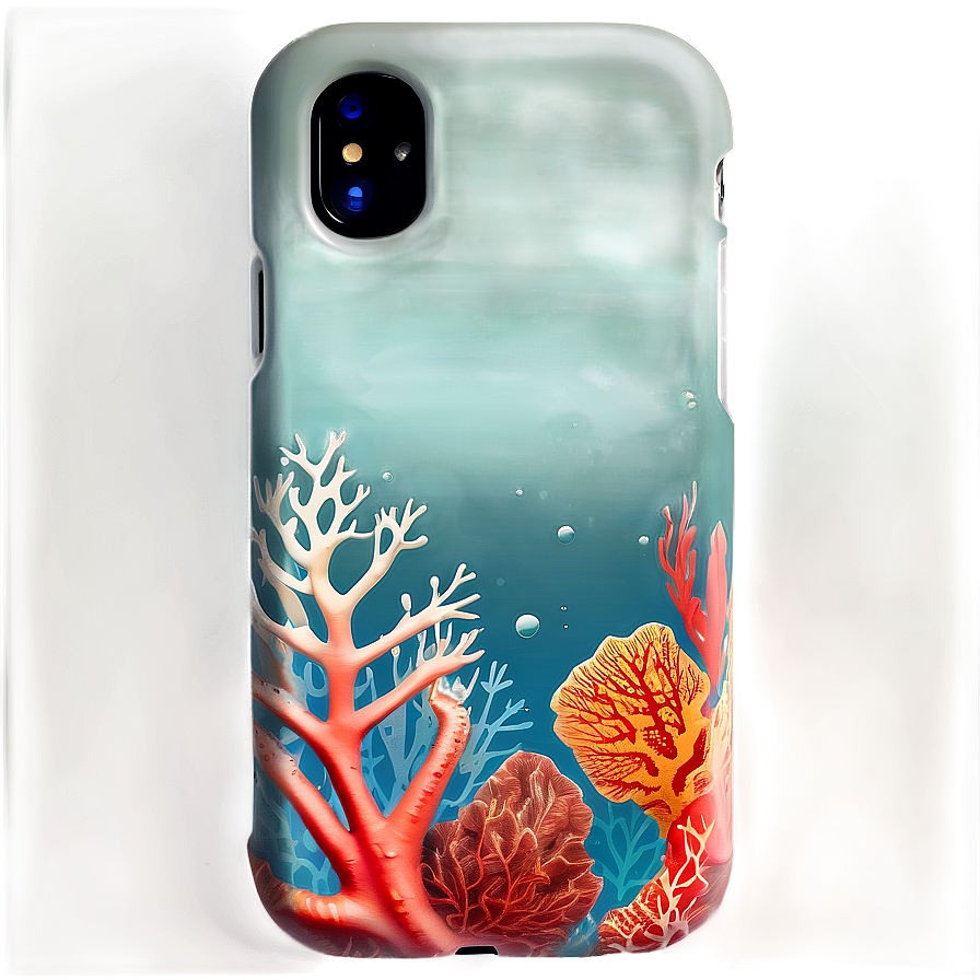 Underwater Coral Reef Phone Case Png 13 PNG