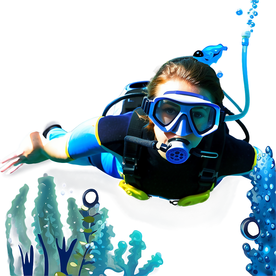 Download Underwater Diving Png Aps | Wallpapers.com