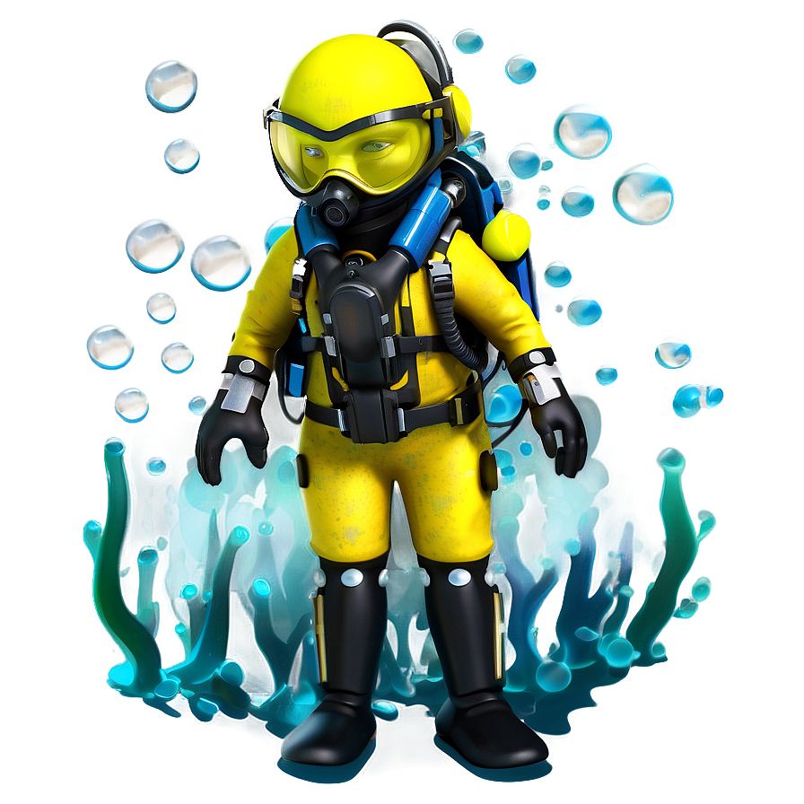 Underwater Explorer Png 06252024 PNG