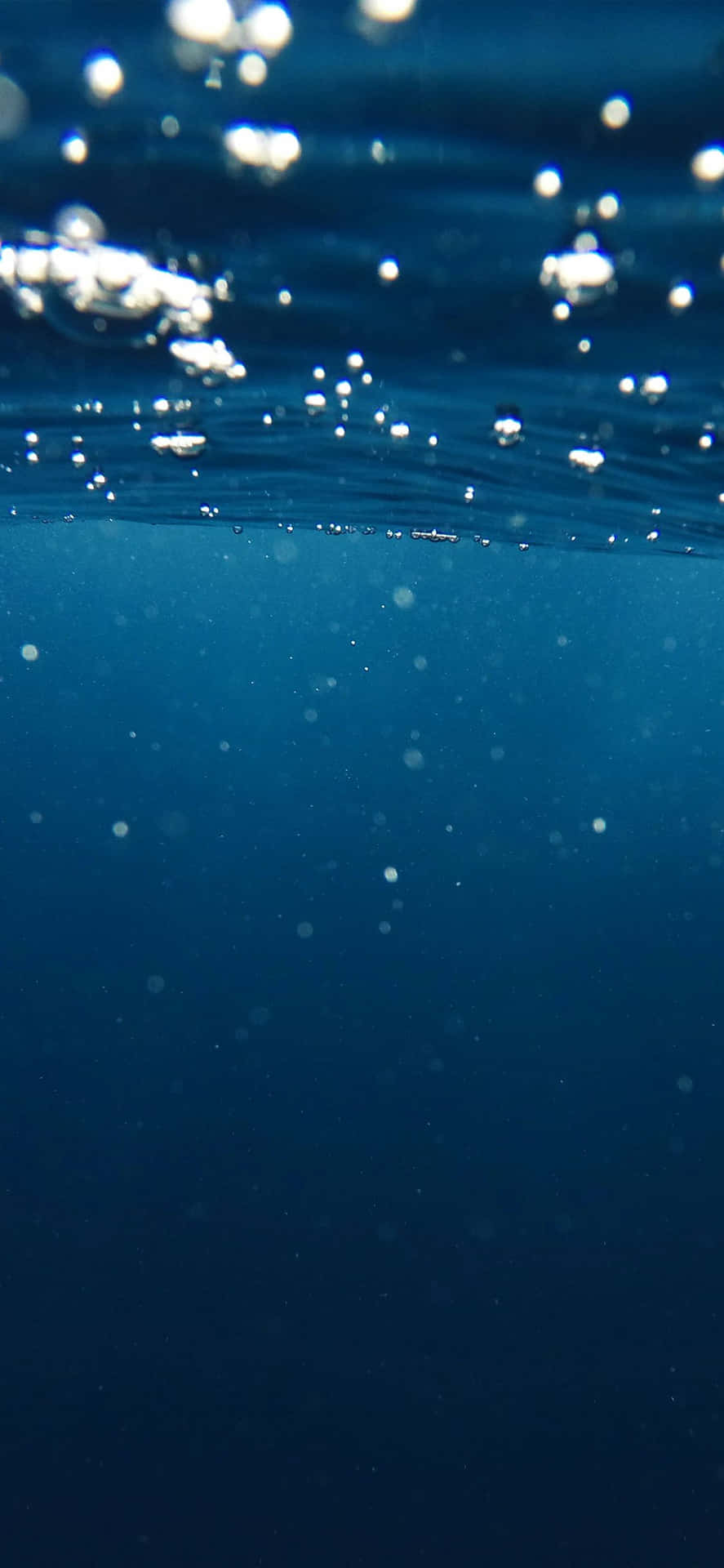 Superfíciesubaquática - Superfície Da Água Subaquática Papel de Parede