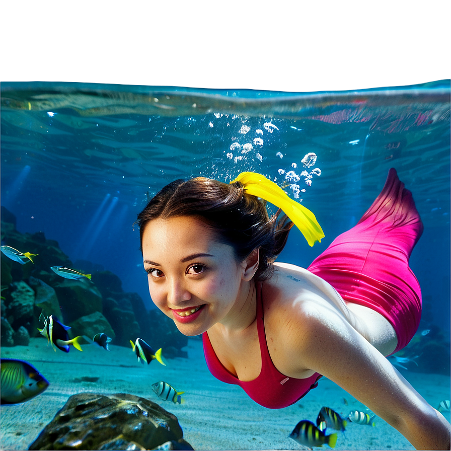 Underwater Photoshoot Png 06252024 PNG