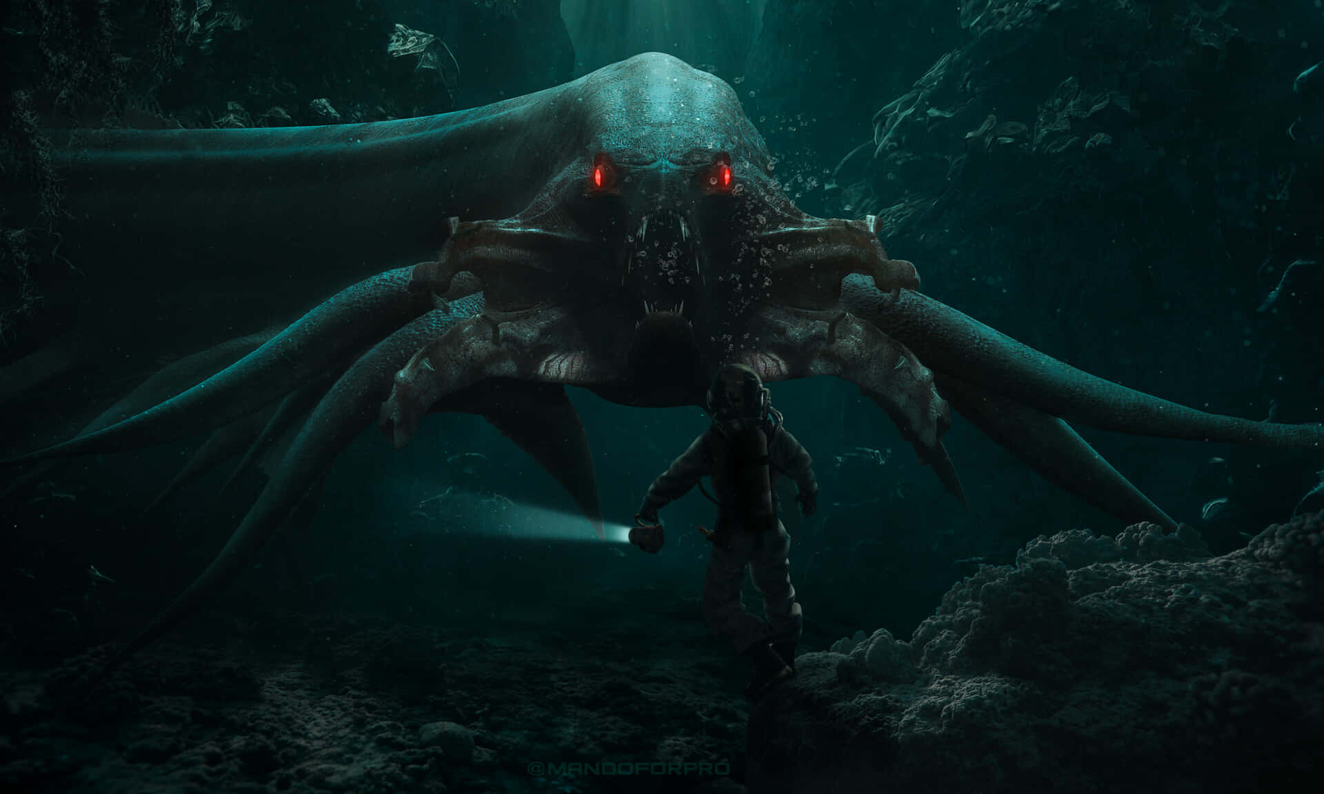 Discover the beautiful yet eerie depths of the ocean.