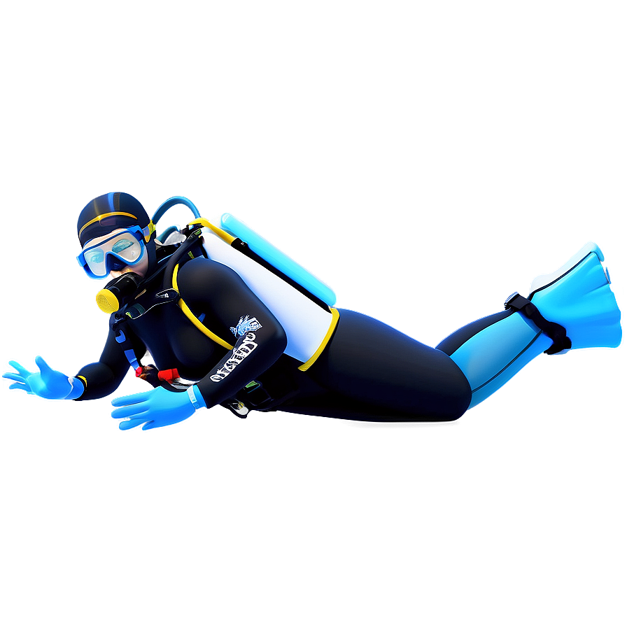 Underwater Scuba Dive Png 06252024 PNG