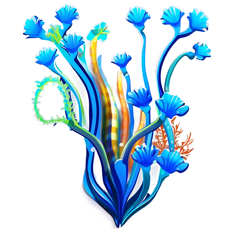 Download Underwater Sea Flowers Png 25 | Wallpapers.com