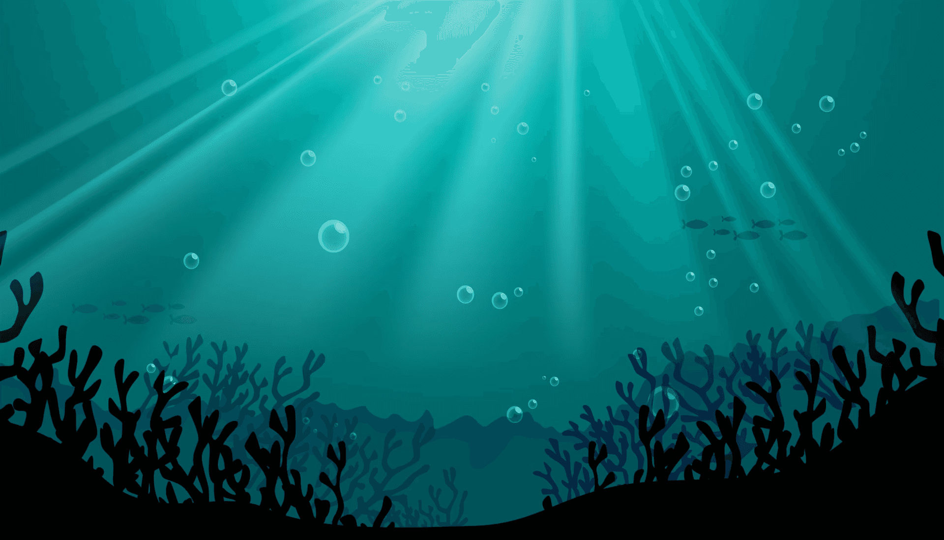 Underwater_ Sunbeams_ Aquatic_ Life