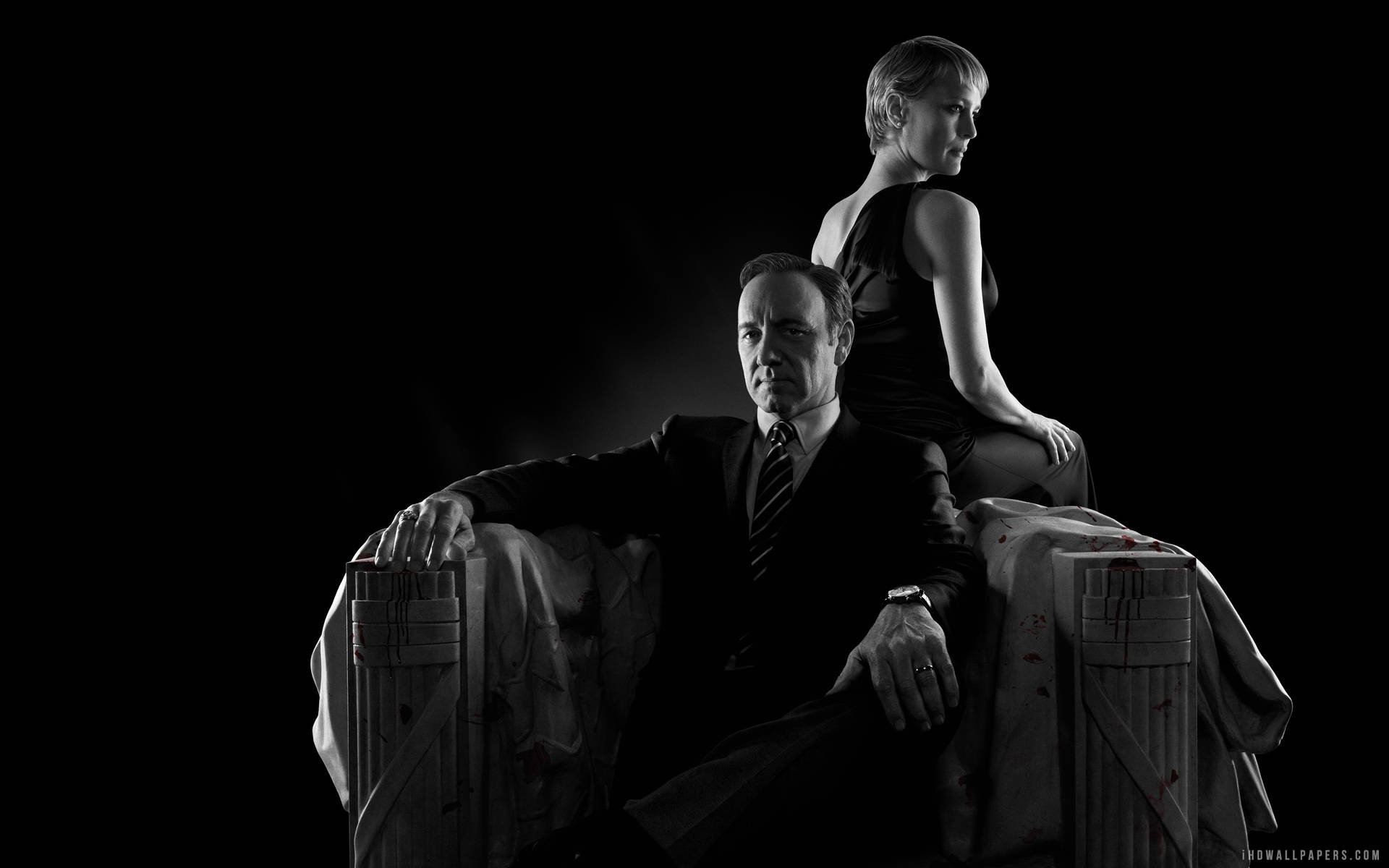 Underwood Couple Of House Of Cards Wallpaper