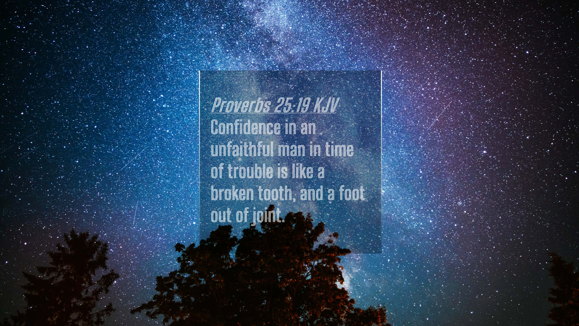 Unfaithful Proverbs Wallpaper