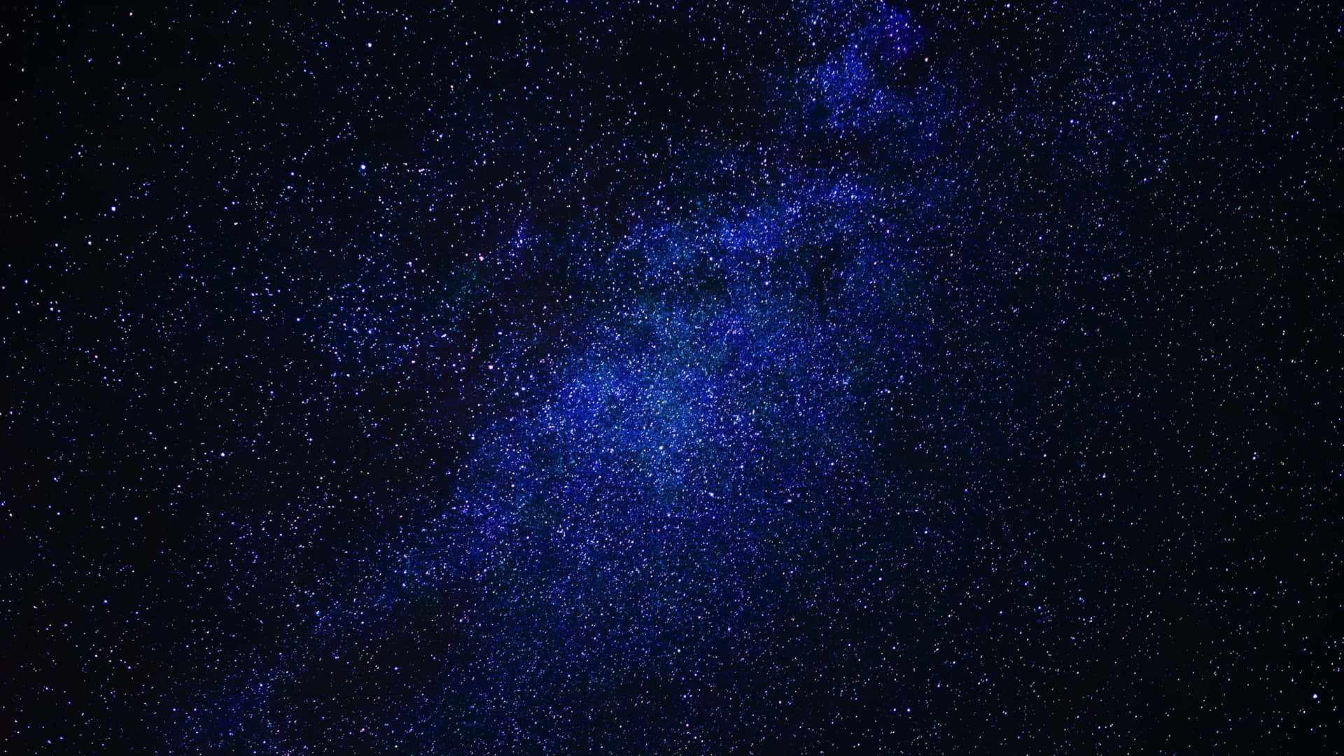 Unfascinante Cúmulo De Estrellas Azules En El Espacio.