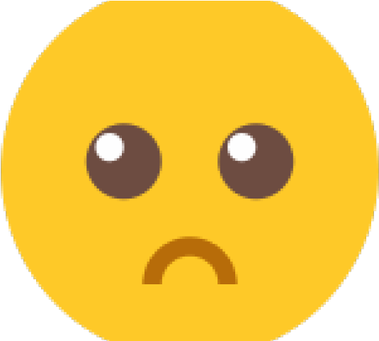 Unhappy_ Face_ Emoji PNG