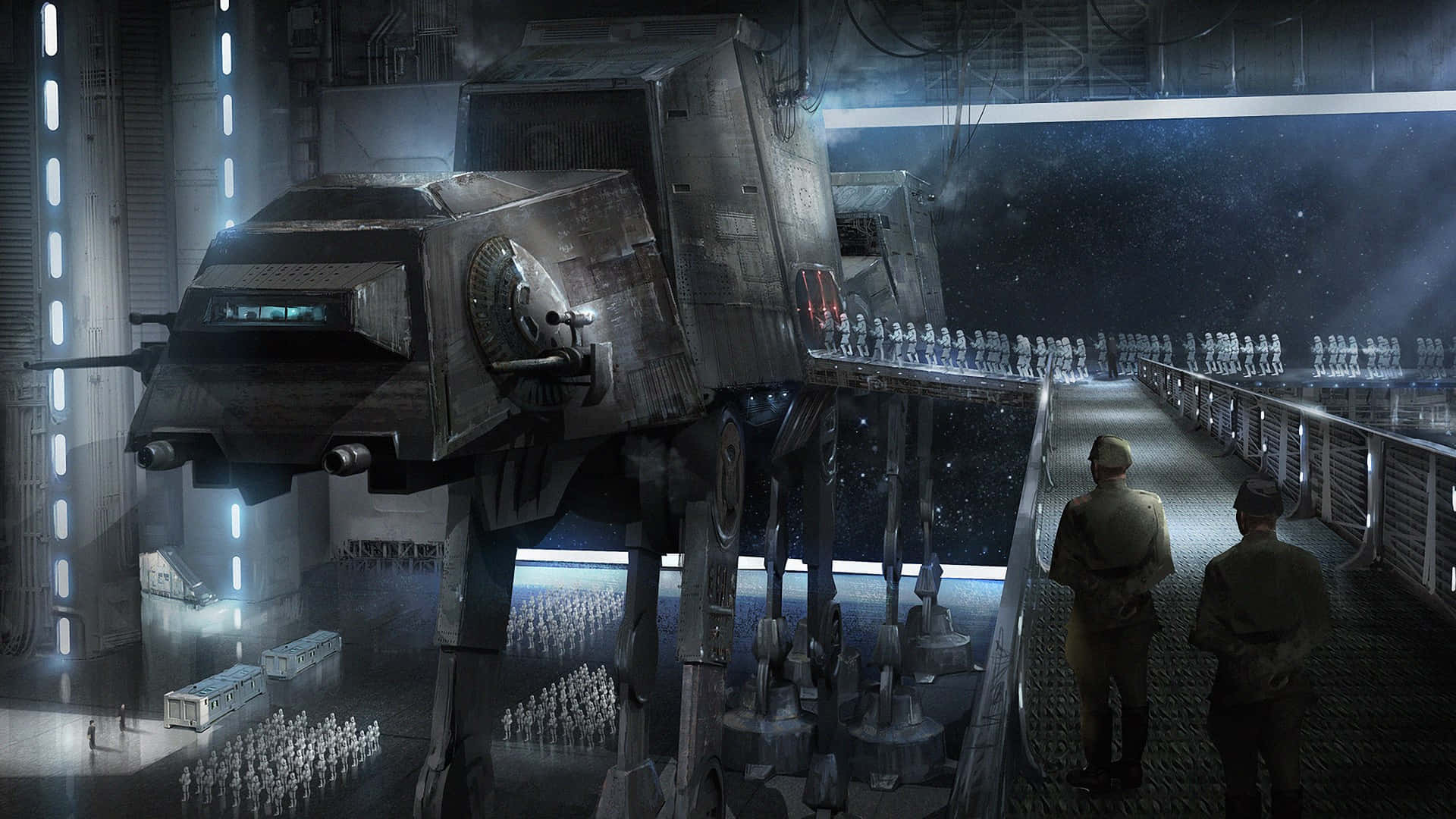 Unhermoso Panorama De La Ciudad De Jedha En El Universo De Star Wars. Fondo de pantalla