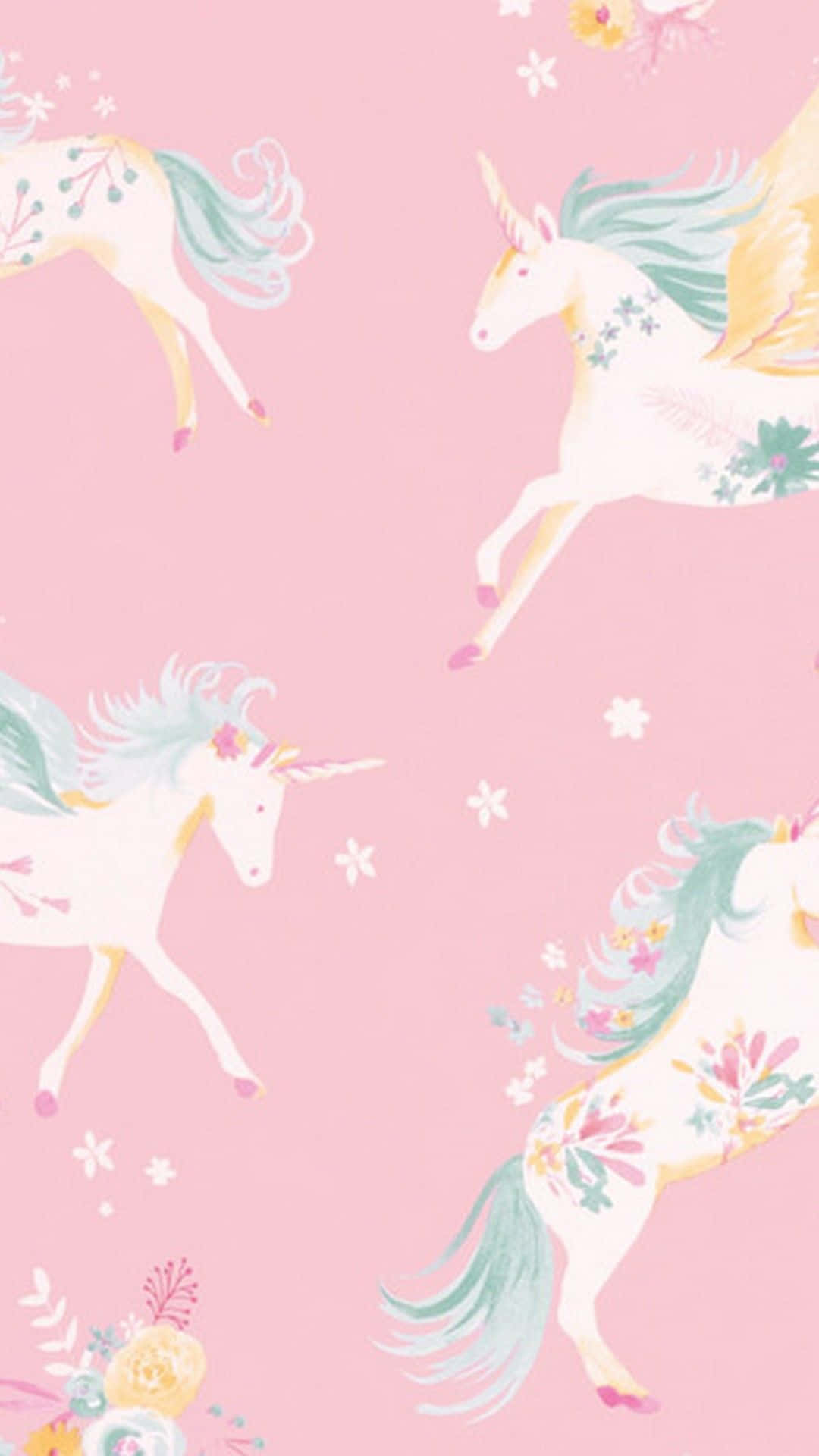 Welcome To The Magical Kingdom Of Unicorn Aesthetics Wallpaper