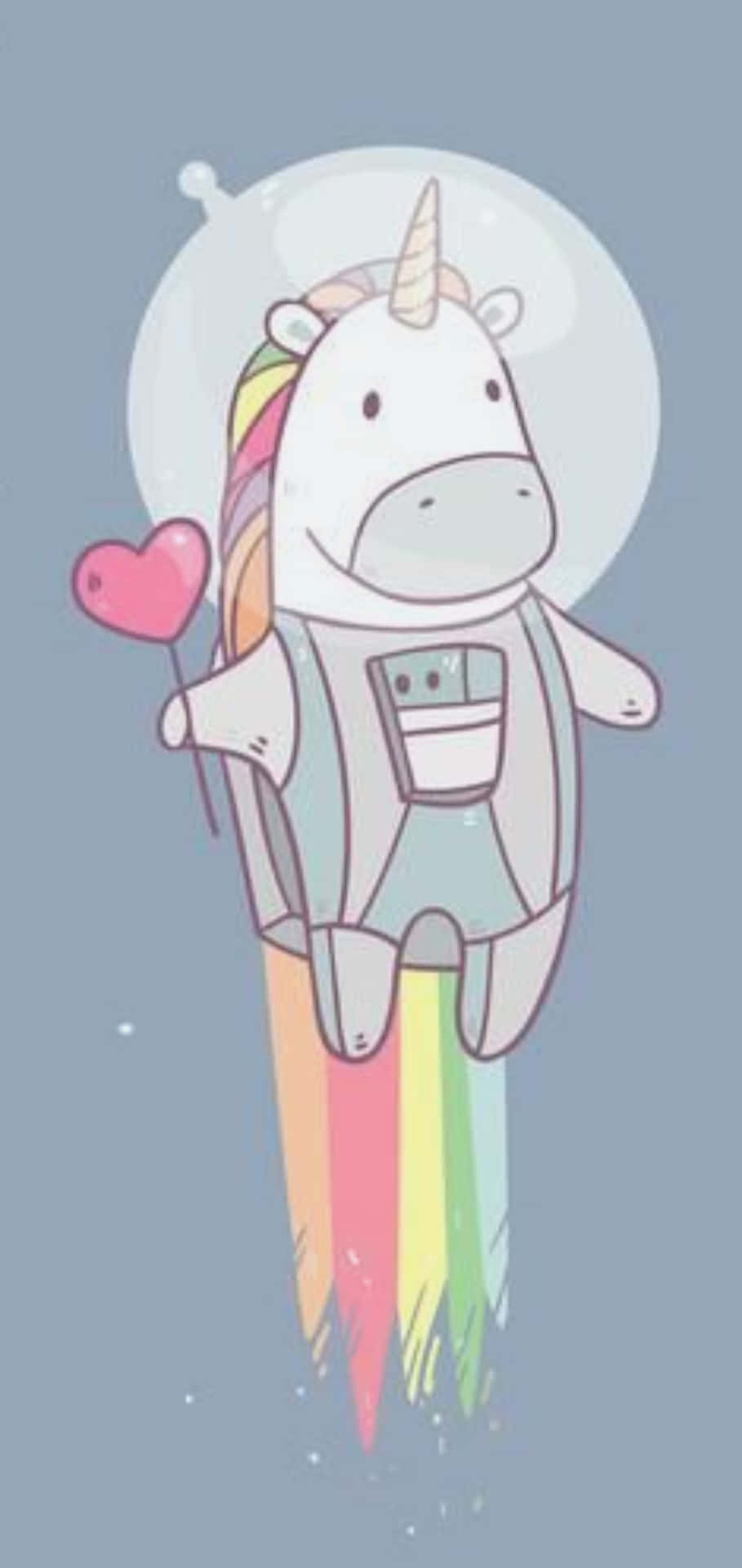 astronaut unicorn rainbow