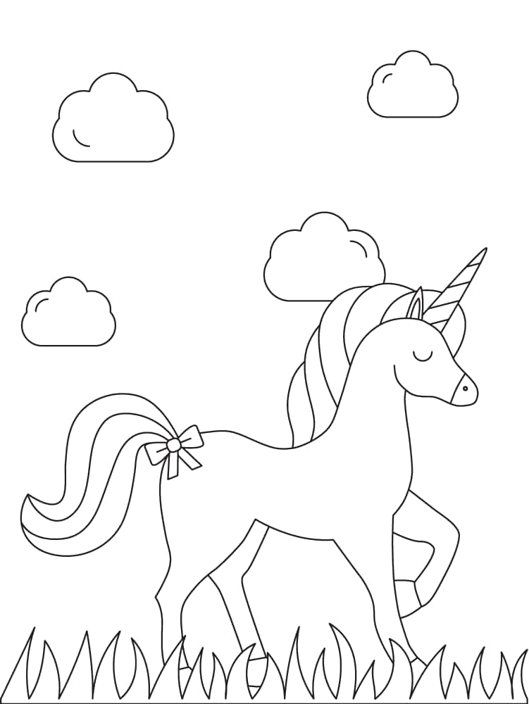 Unicorn Coloring Pictures