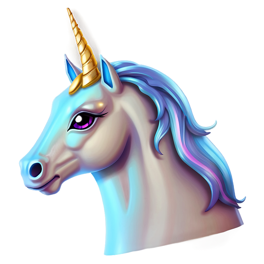 Unicorn Emoji Png Gwj PNG