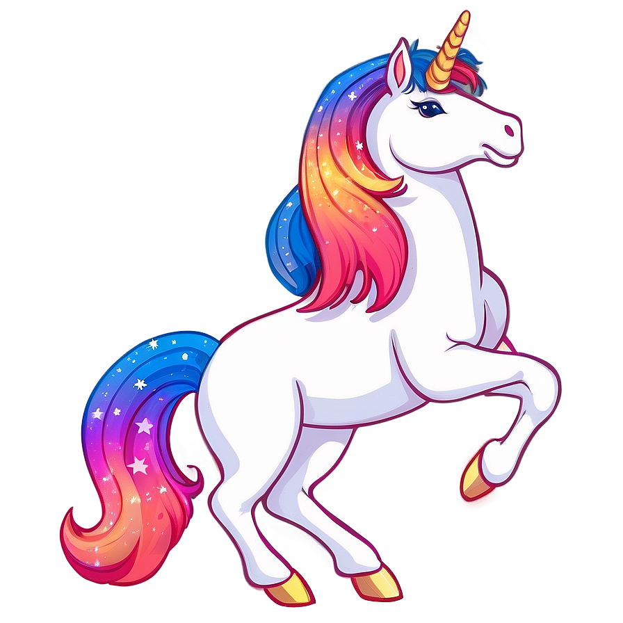 Unicorn Galaxy Png 05032024 PNG