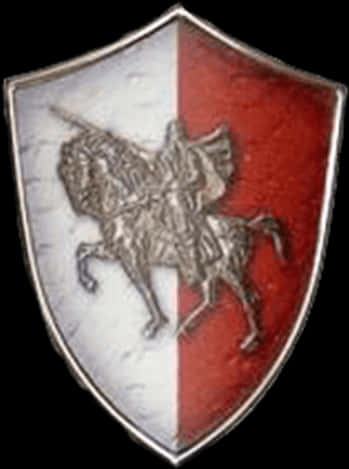 Medieval Unicorn Shield PNG