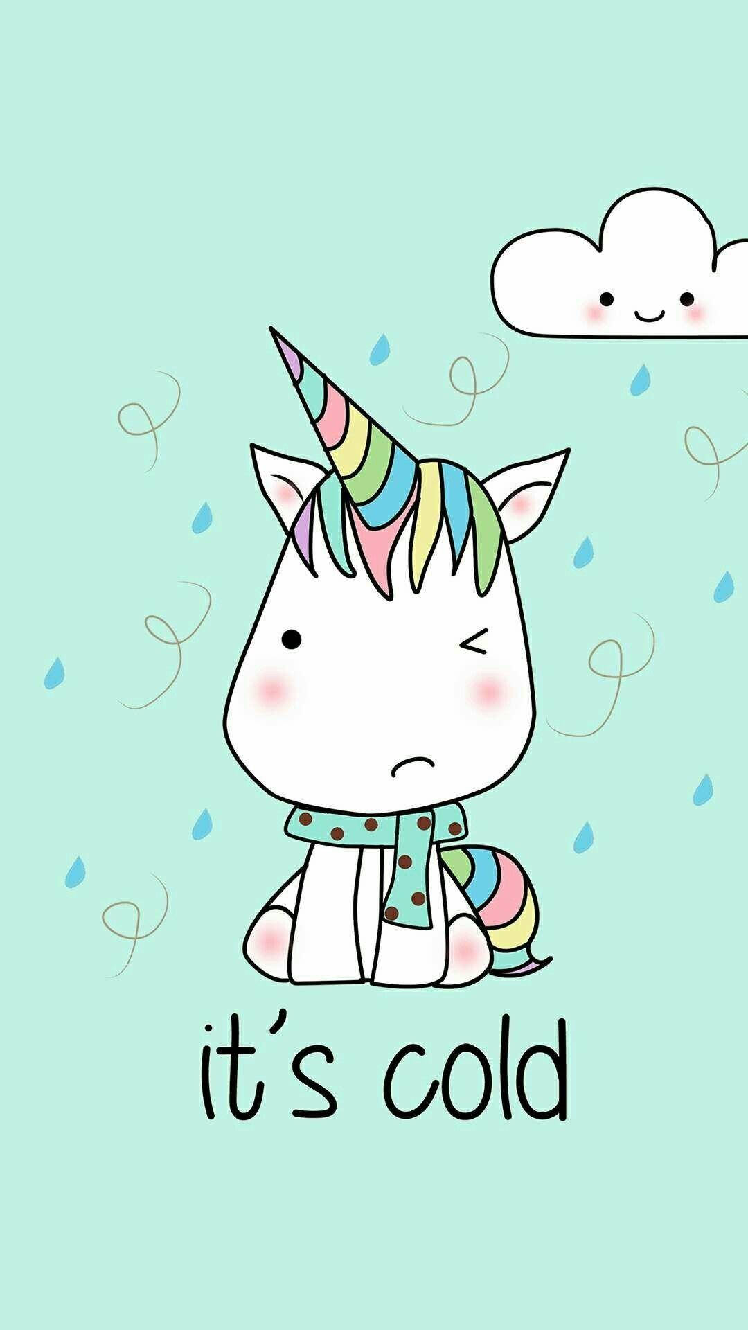 Unicorn Kawaii Iphone Art Wallpaper