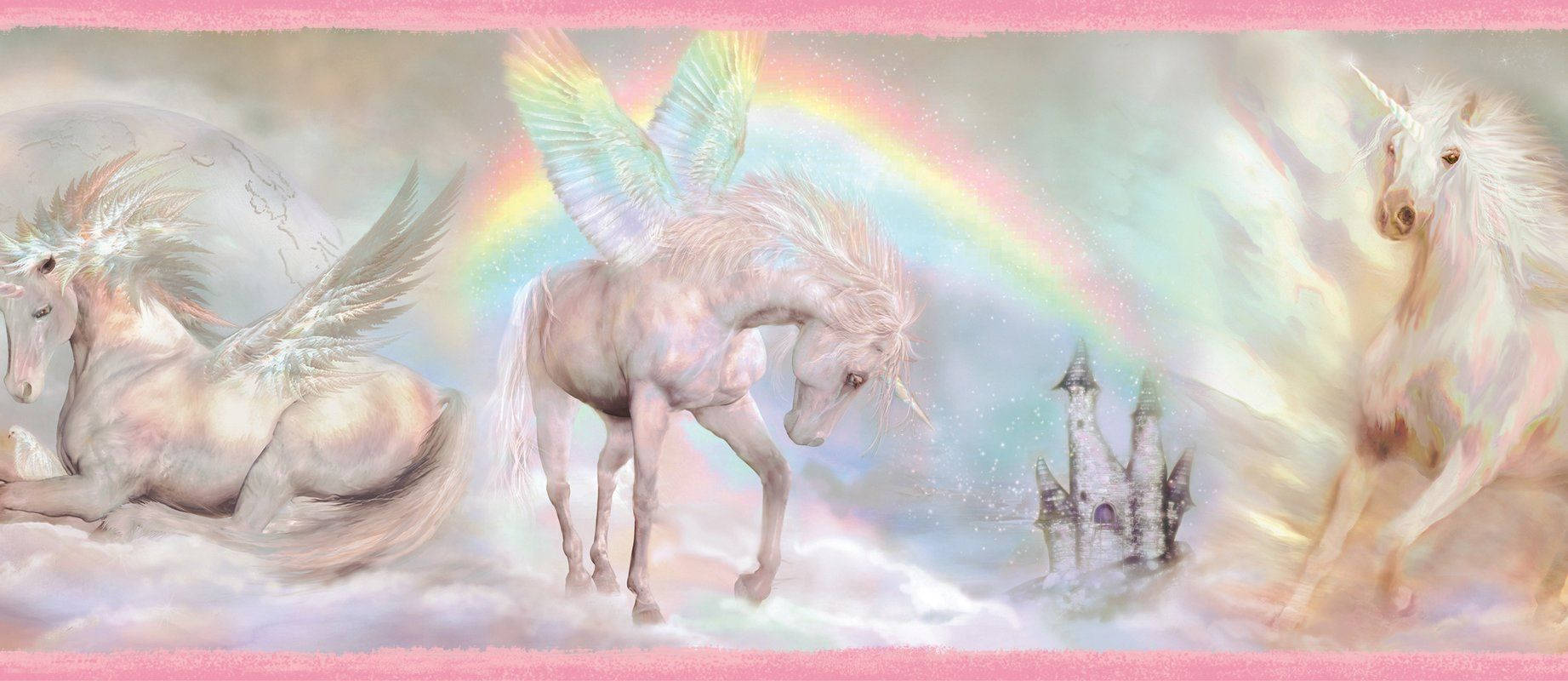 Unicorn Painting Background