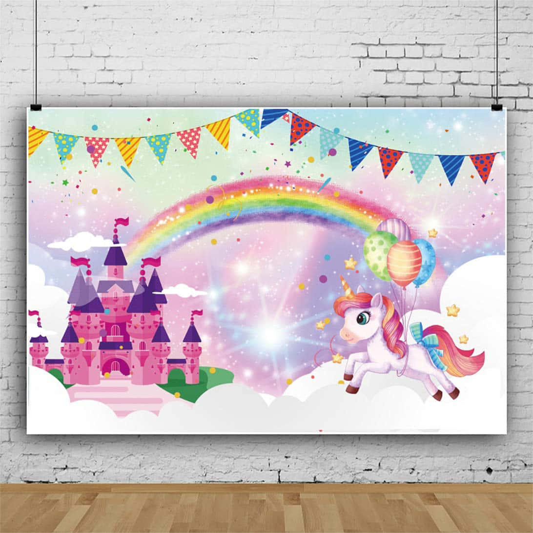 Joy In Color - Magical Unicorn Rainbow