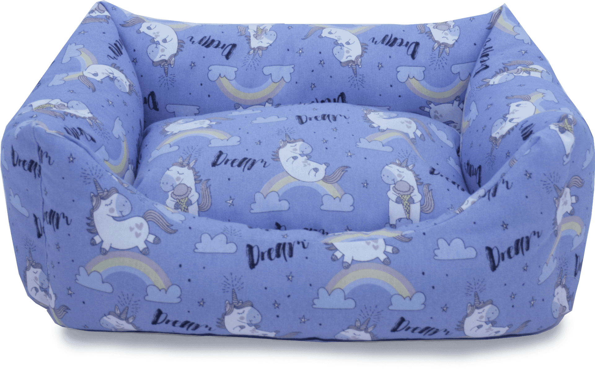 Unicorn Themed Cat Bed PNG