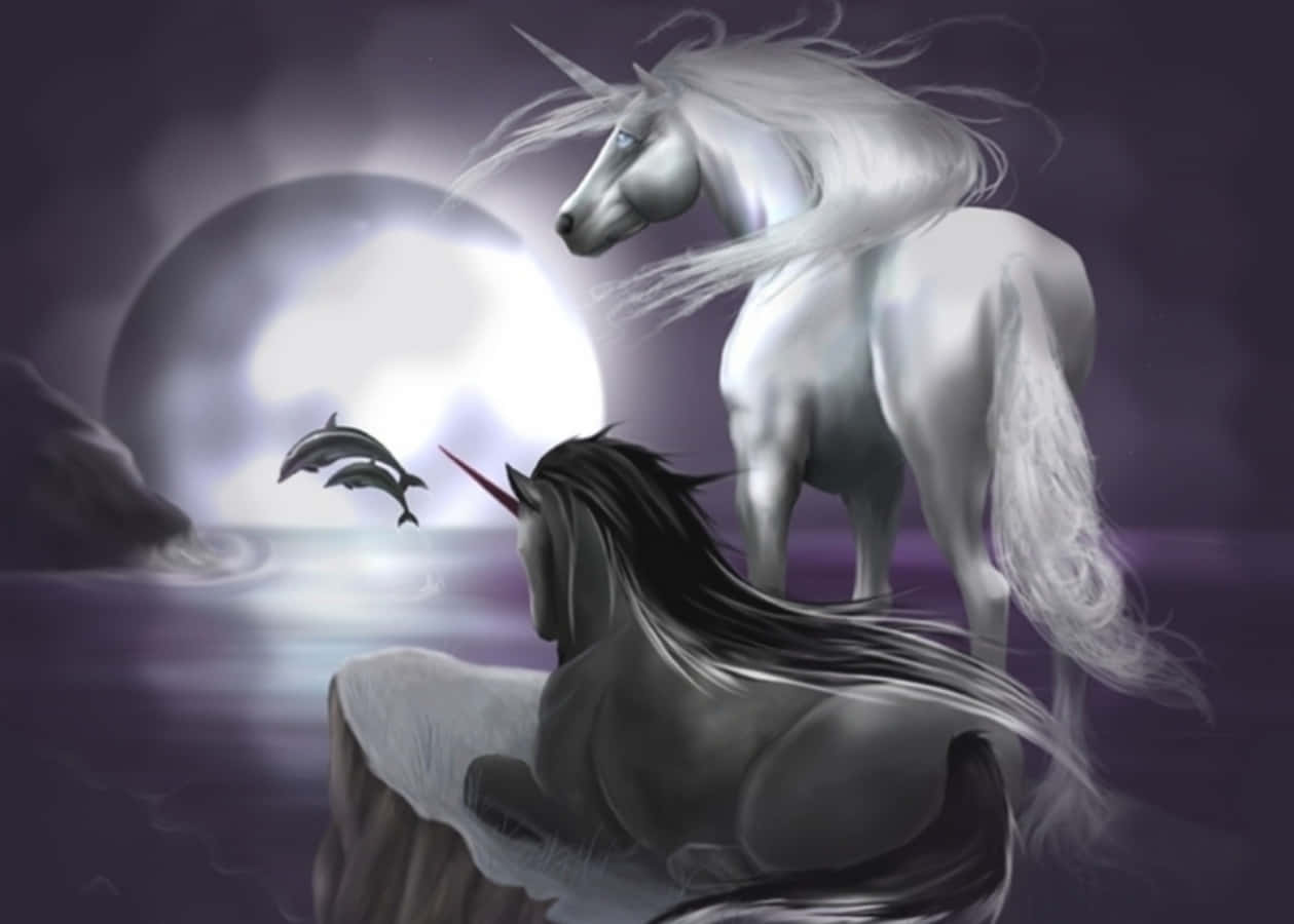 Unicornscreature Di Fantasia Di Magia E Meraviglia