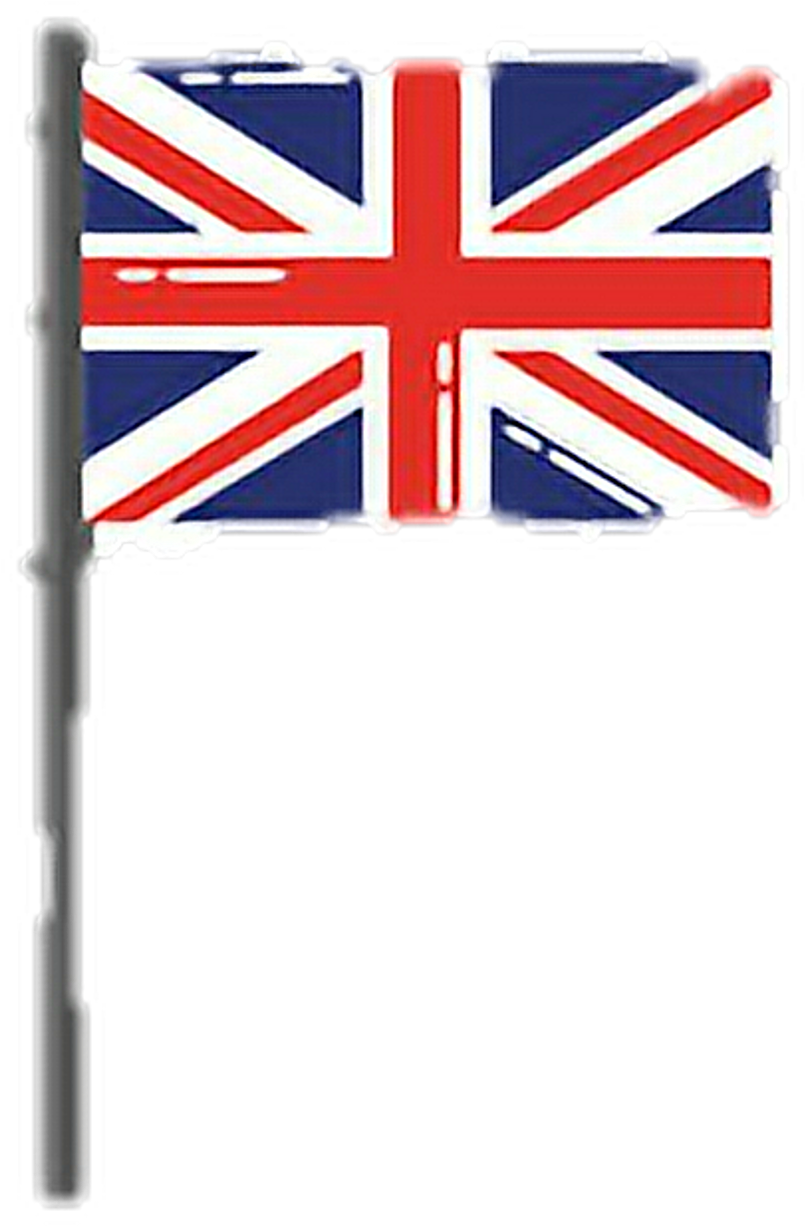 Union Jack Flagon Pole PNG