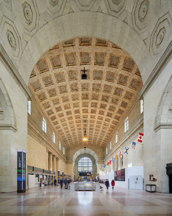 Union Station Hallway With Arched Ceiling Picture