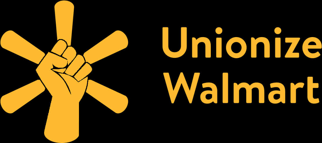Unionize Walmart Graphic PNG