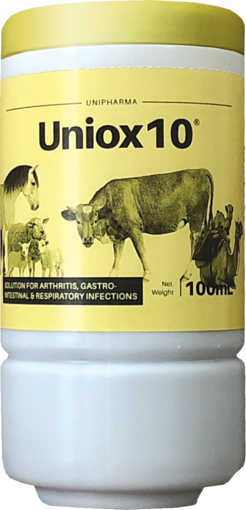 Uniox10 Veterinary Medicine Bottle PNG