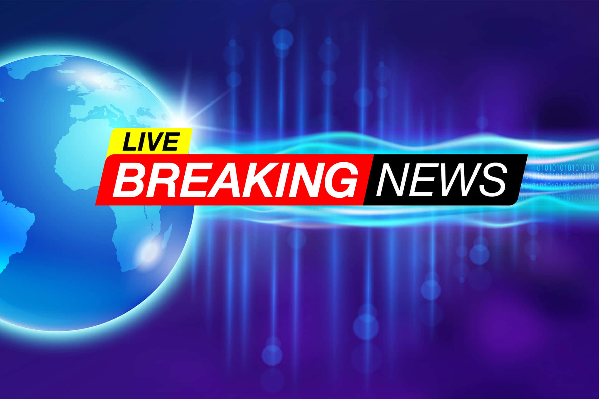 Vibrant and Engaging Breaking News Background