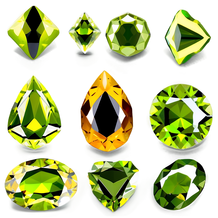 Unique Peridot Shapes Png Obt5 PNG