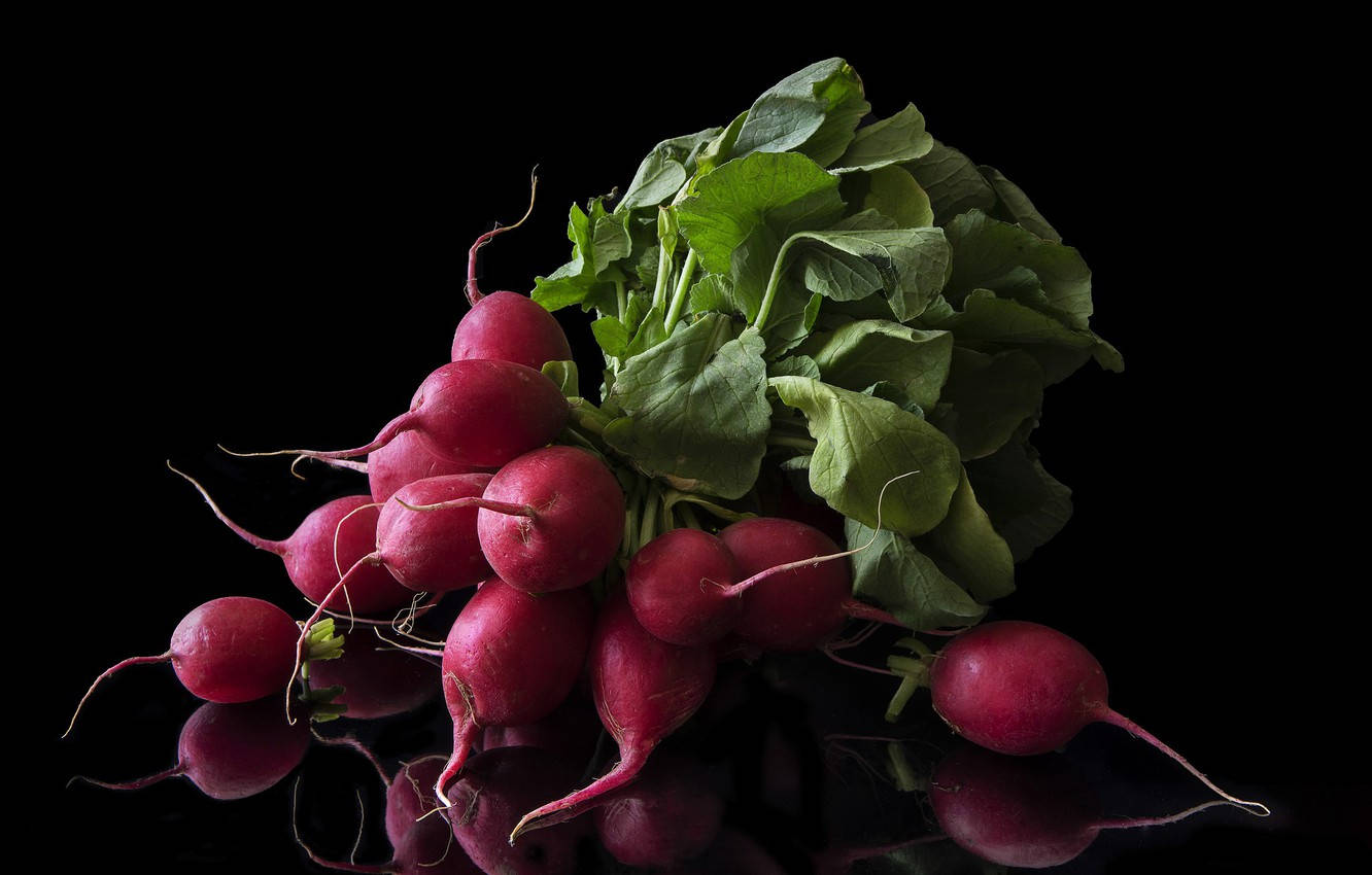 Unique Photography Red Radish Roots Wallpaper