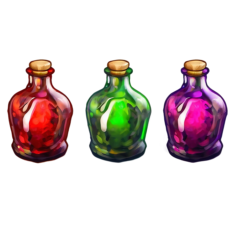 Unique Potion Bottle Png 54 PNG