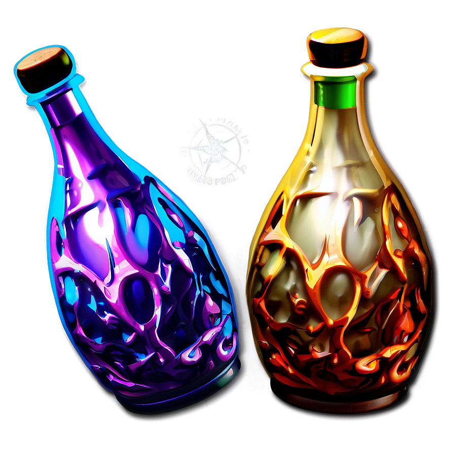 Unique Potion Bottle Png 59 PNG