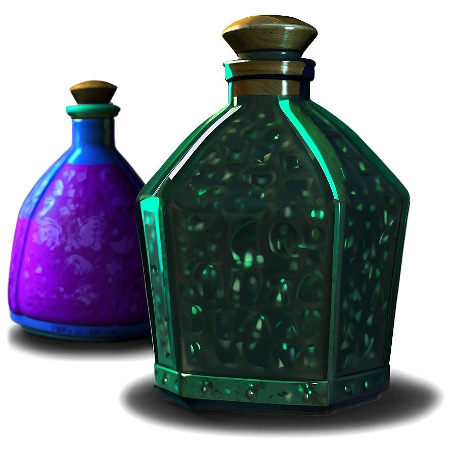 Unique Potion Bottle Png Taf PNG