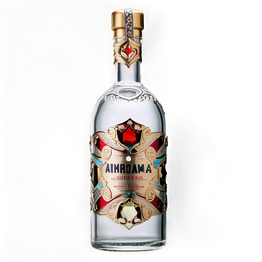 Unique Vodka Bottle Png Jau72 PNG