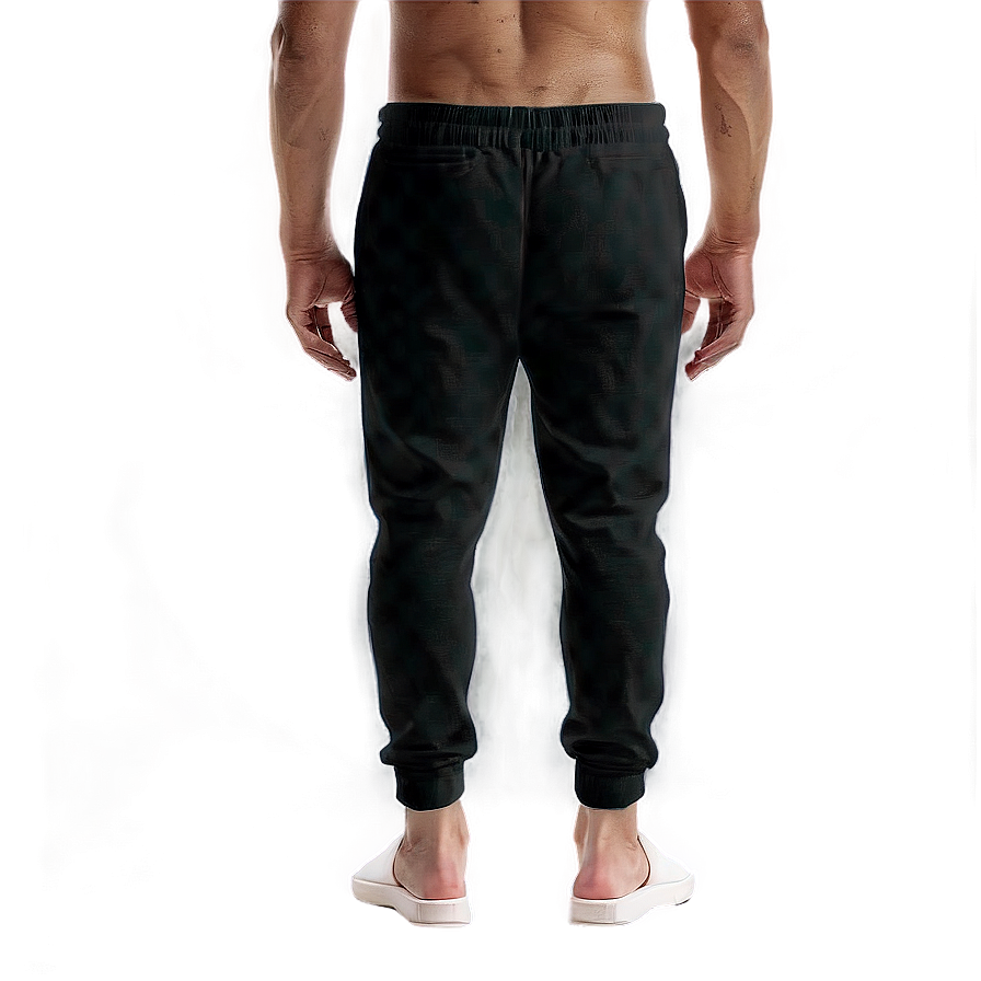 Unisex Black Sweatpants Png Cxf92 PNG