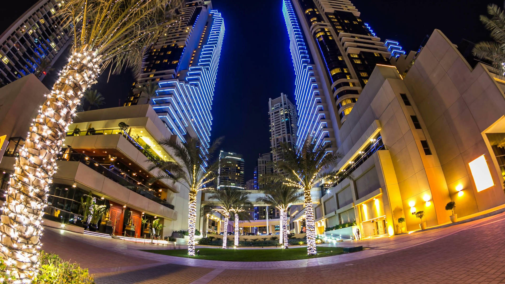 United Arab Emirates Low Angle Photography Background