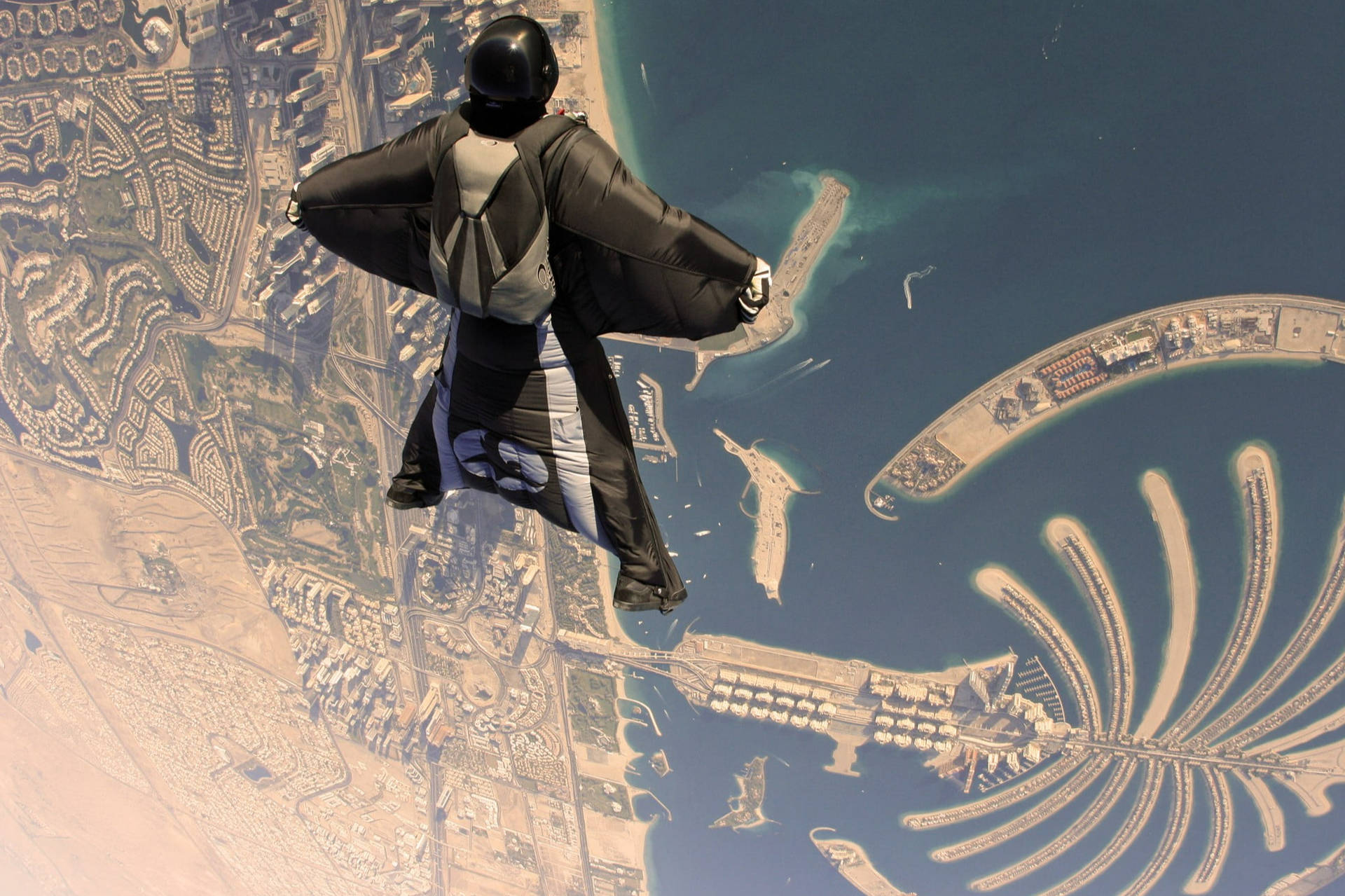 United Arab Emirates Skydiving Background